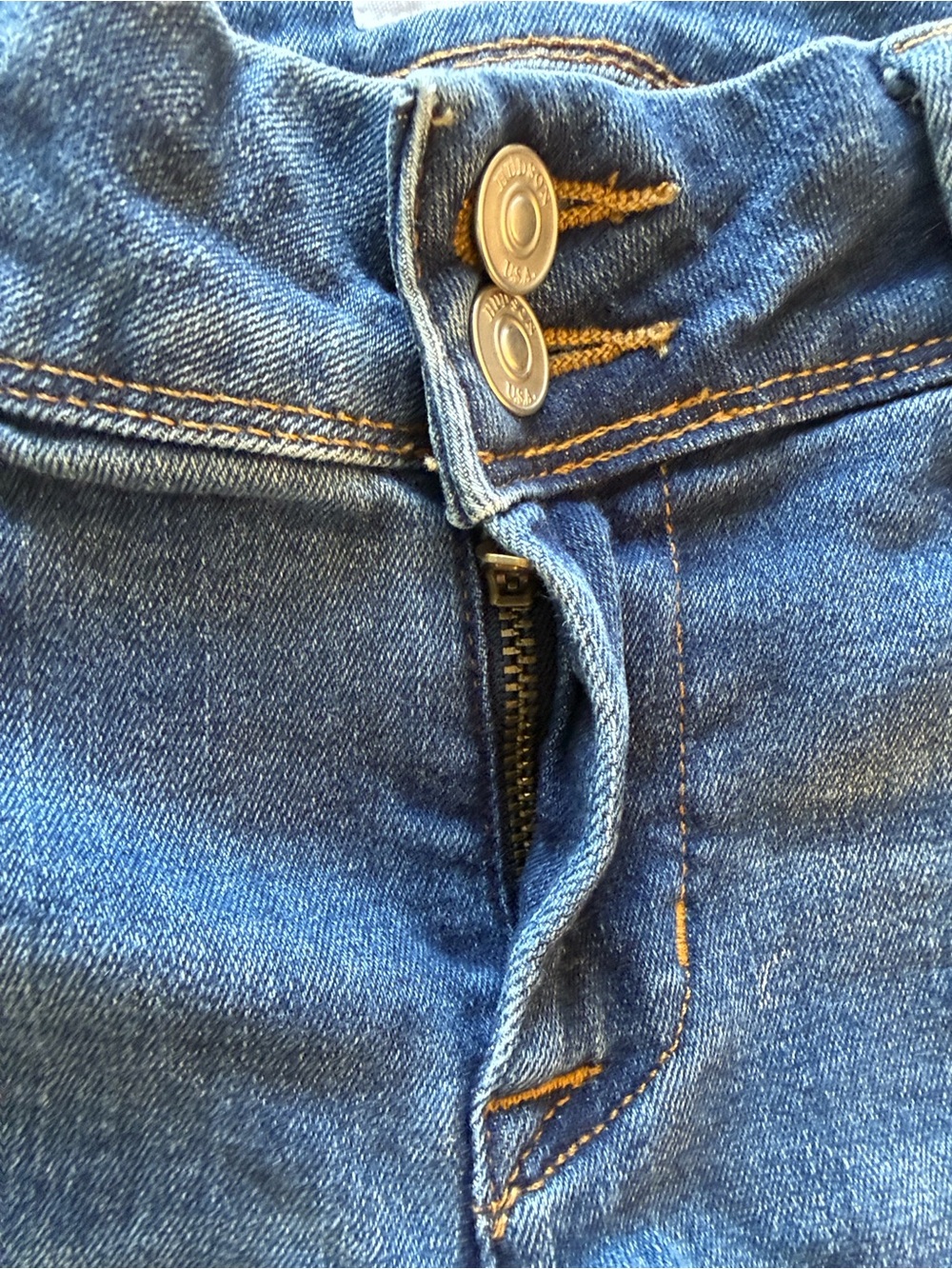 Hudson COLLIN Low Rise Skinny Jeans SIZE 26 Medium Wash Denim - Picture 7 of 15